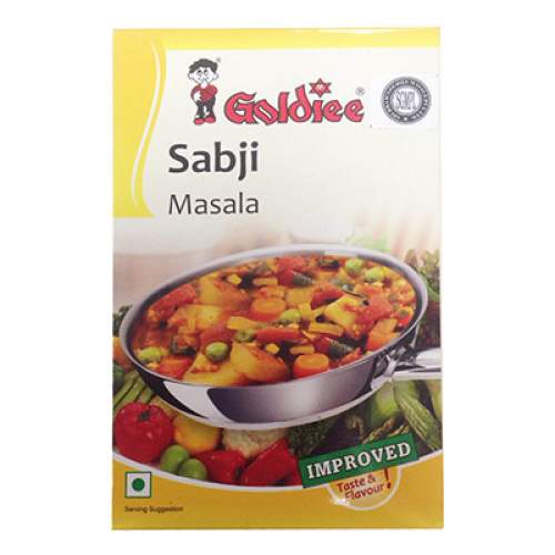 Смесь специй для овощей Сабджи масала Голди (Goldiee Sabji Masala), 100г
